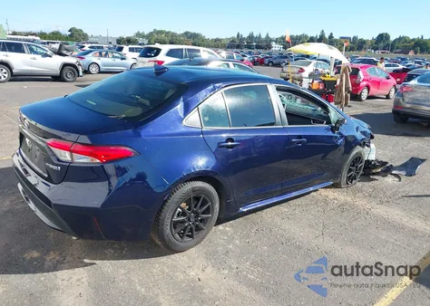 2022 Toyota Corolla Hybrid Le z USA, uszkodzony, nr VIN JTDEAMDEXNJ038398